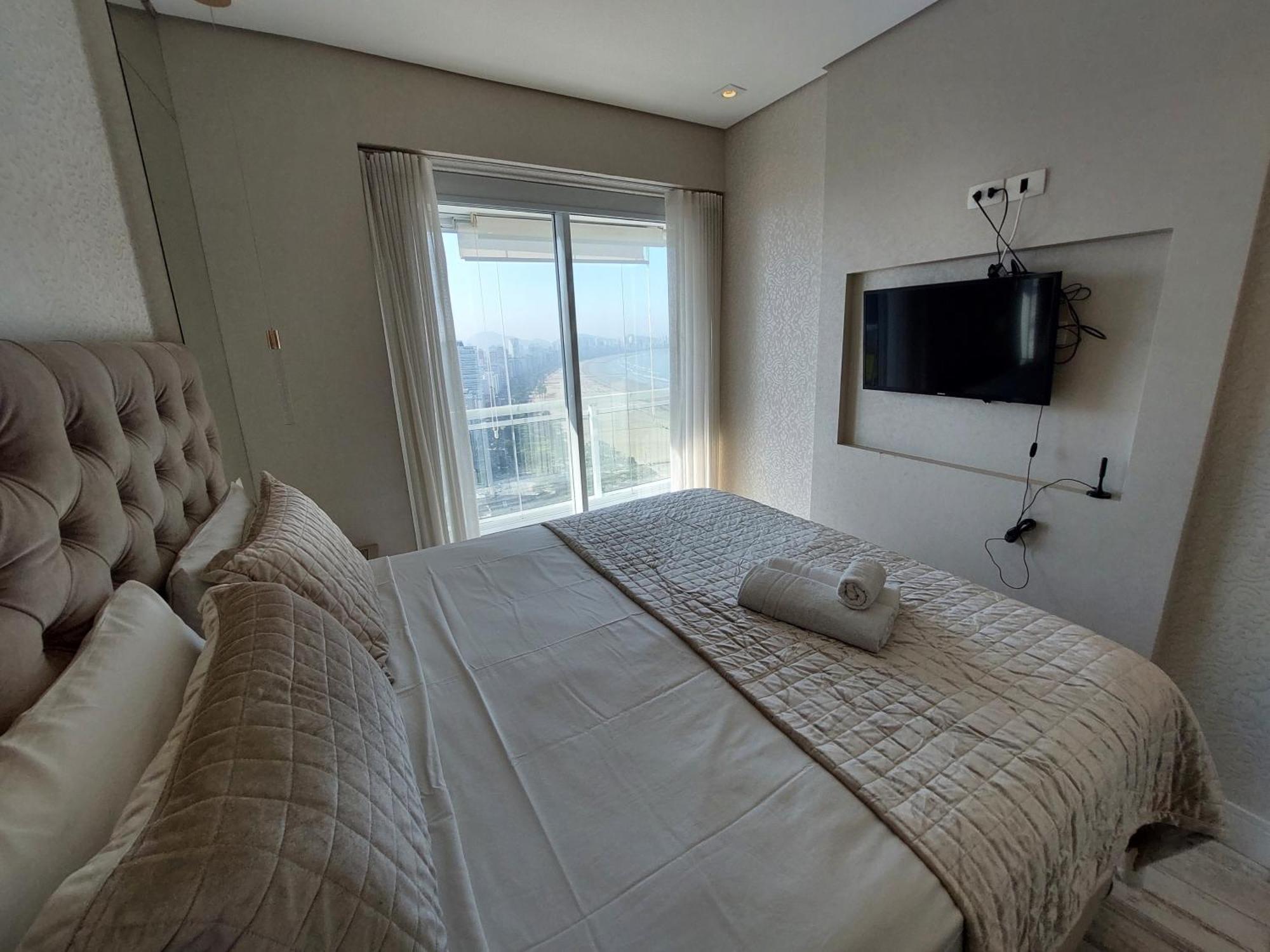 Book Santos - Unlimited 3202 - 2 Quartos Alto Padrao Vista Mar المظهر الخارجي الصورة