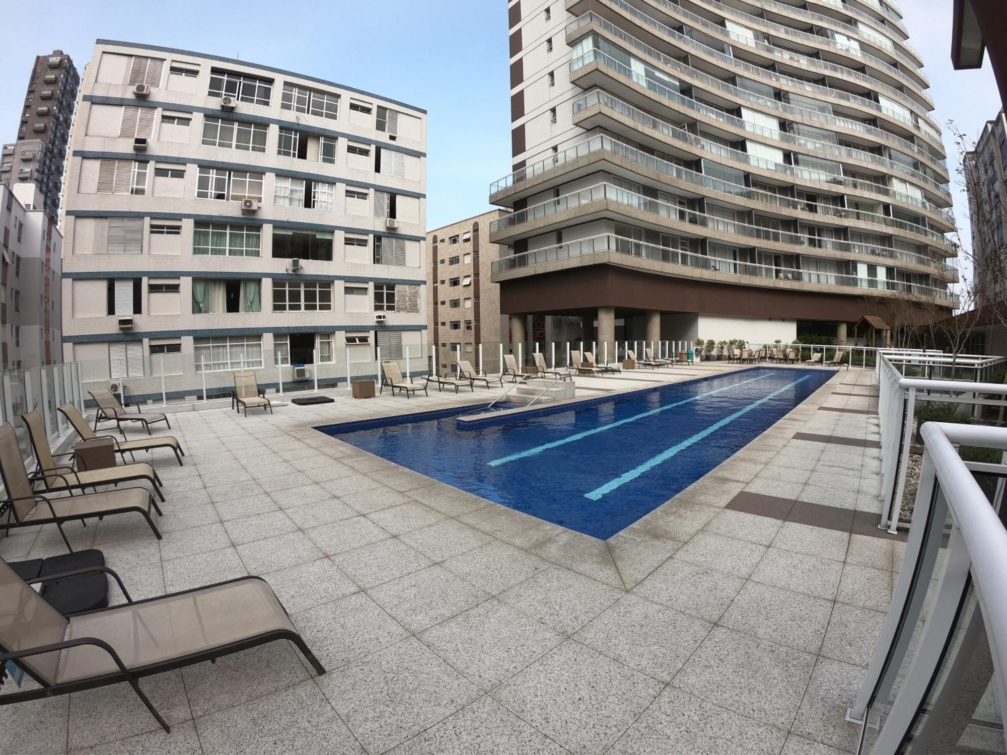 Book Santos - Unlimited 3202 - 2 Quartos Alto Padrao Vista Mar المظهر الخارجي الصورة
