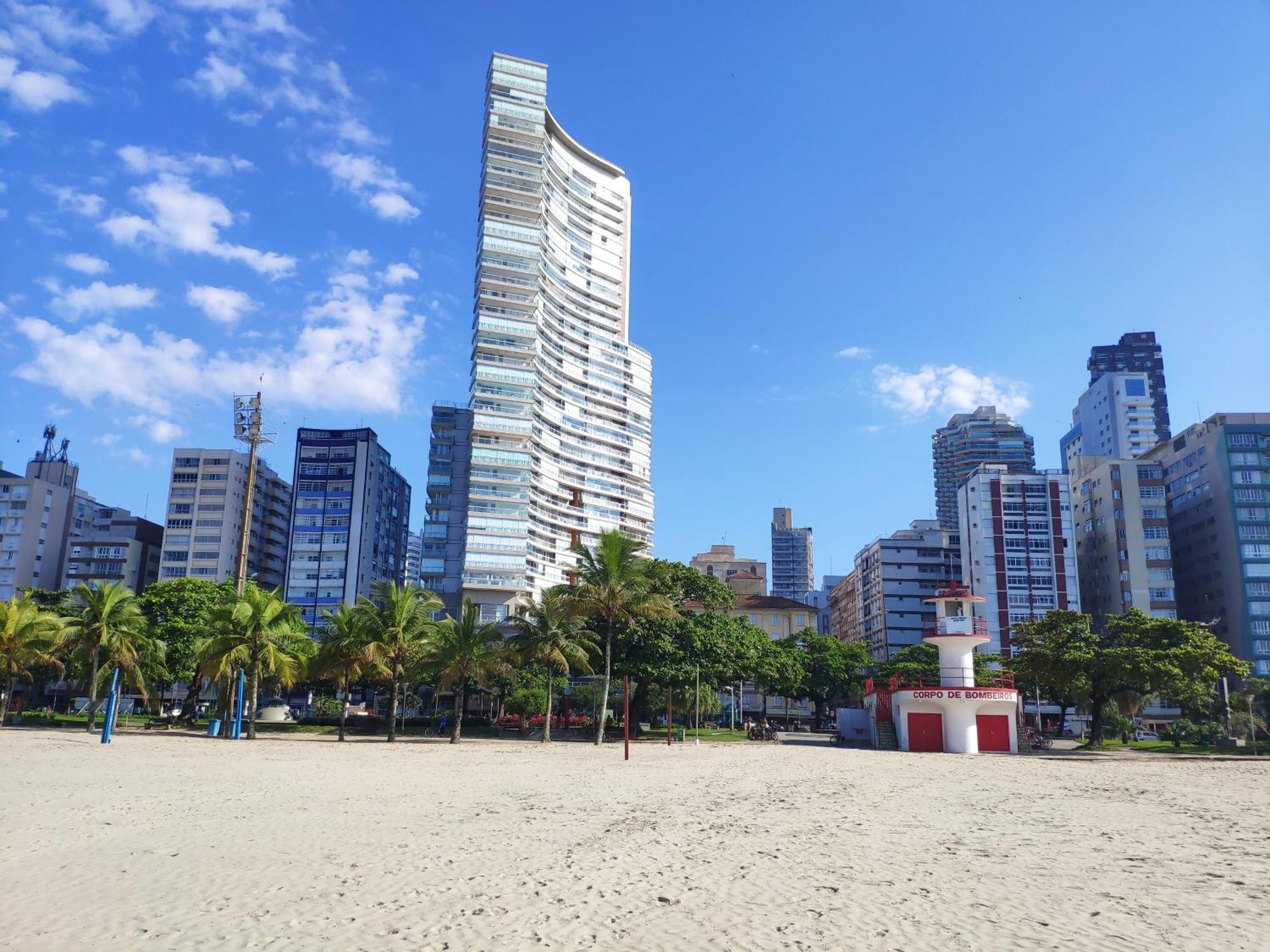 Book Santos - Unlimited 3202 - 2 Quartos Alto Padrao Vista Mar المظهر الخارجي الصورة